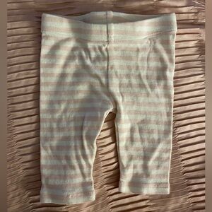 Pink and white Striped Gerber pants newborn